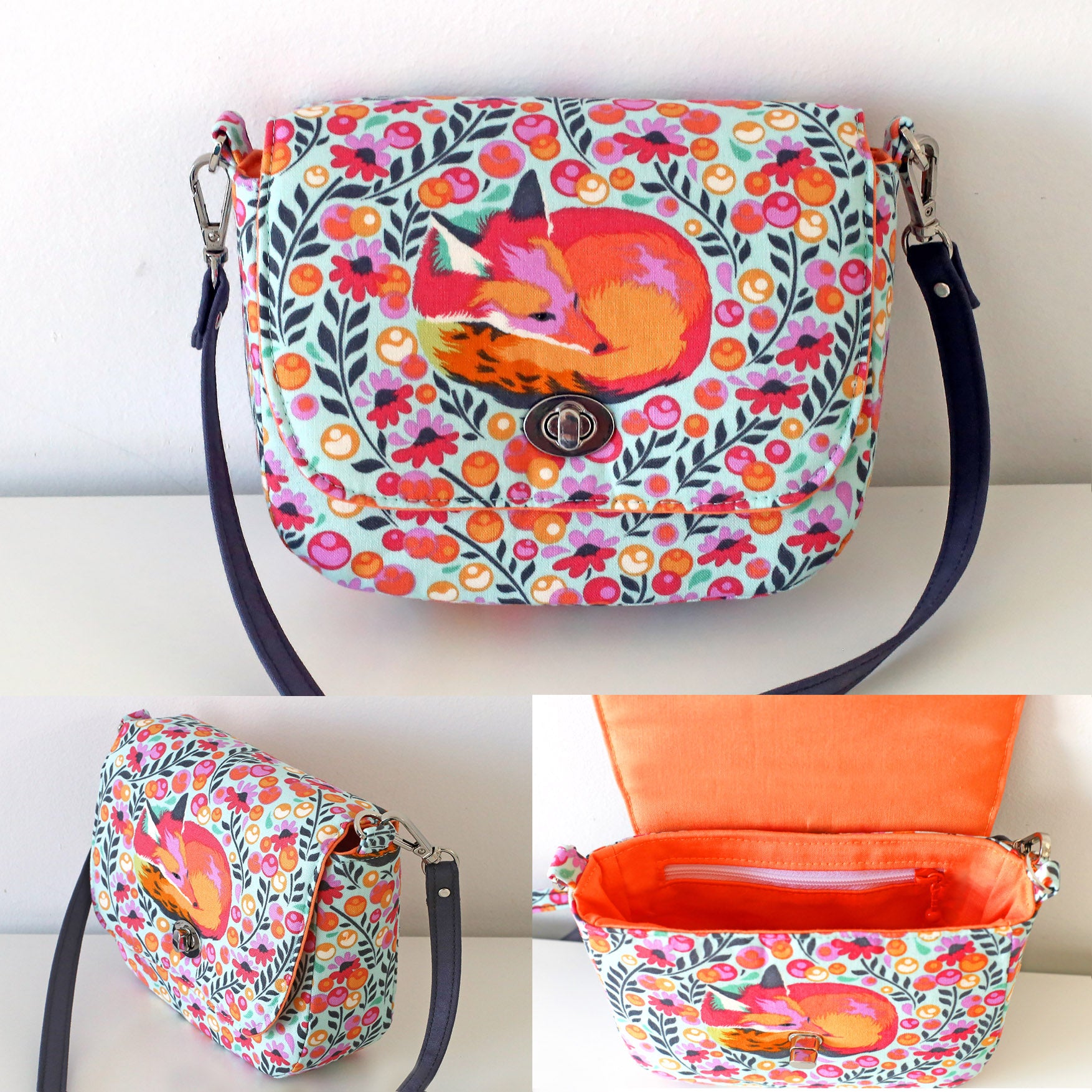 Crossbody Sling Bag (Pattern Only) - WITH NEW PHOTOS!