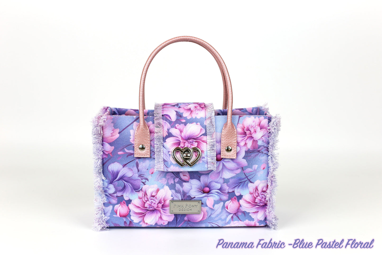 Florence Frayed Bag - PDF Sewing Pattern