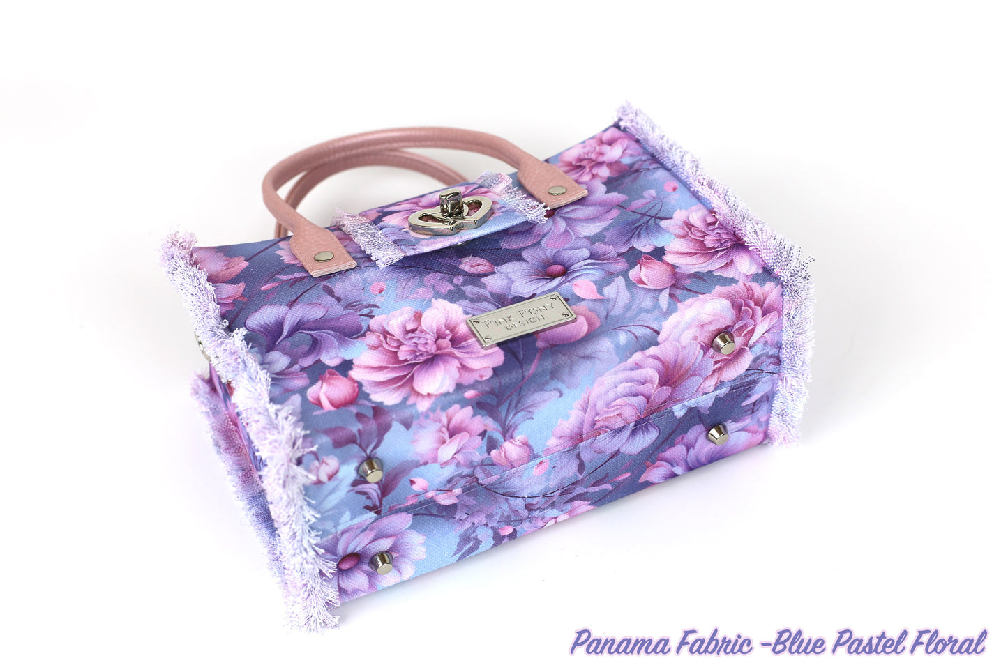 Florence Frayed Bag - PDF Sewing Pattern