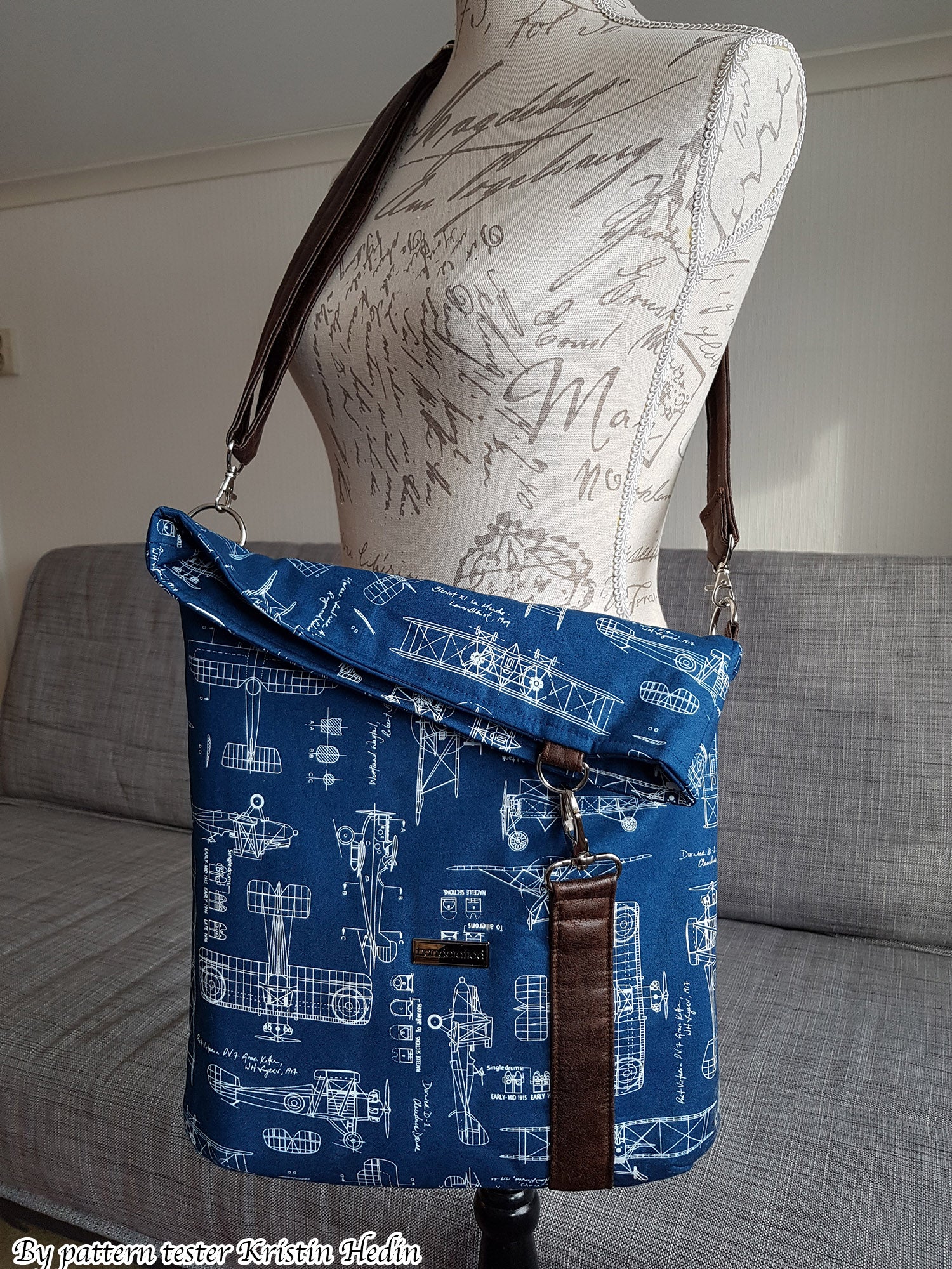 Foldover crossbody bag discount pattern